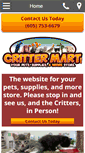 Mobile Screenshot of crittermart.com